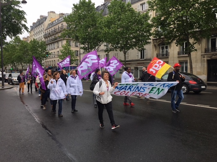 Une nouvelle mobilisation contre les manifestations a eu lieu mardi à Paris