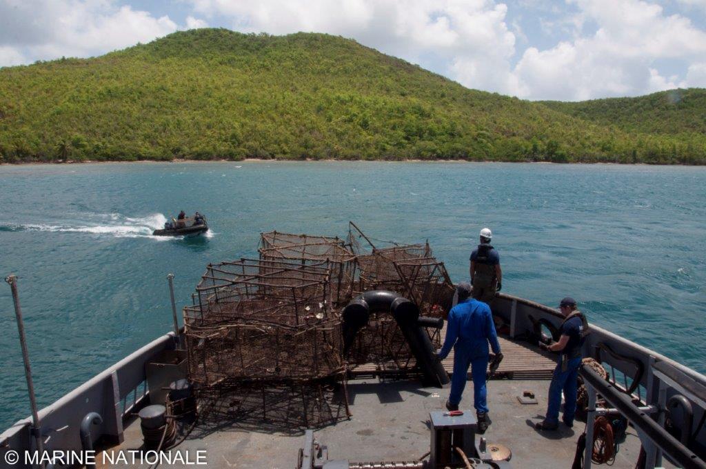 25 nasses de pêche récupérées dans des zones contaminées au chlordécone