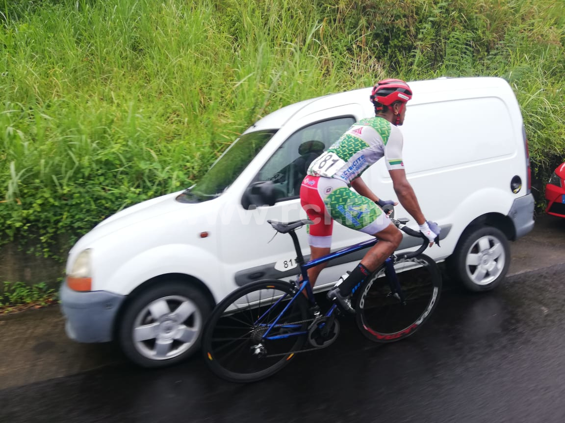 Tour cycliste 2019 : victoire de Cédric Eustache à Rivière-Pilote lors de la 8e étape