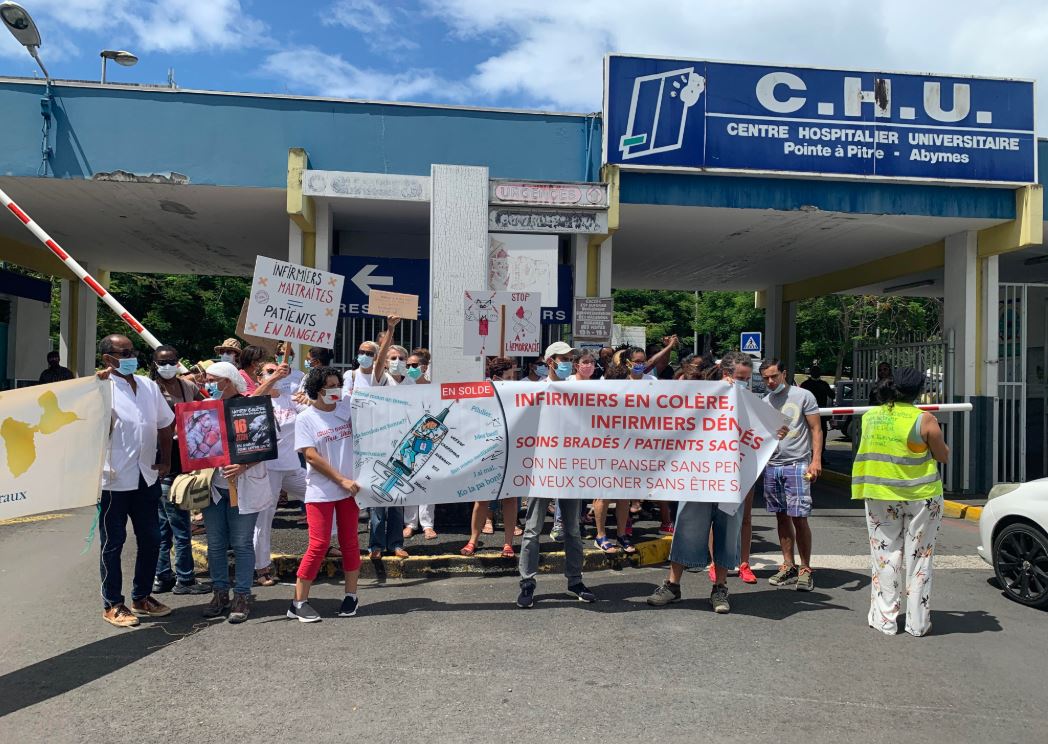     Les infirmiers libéraux mobilisés en Guadeloupe

