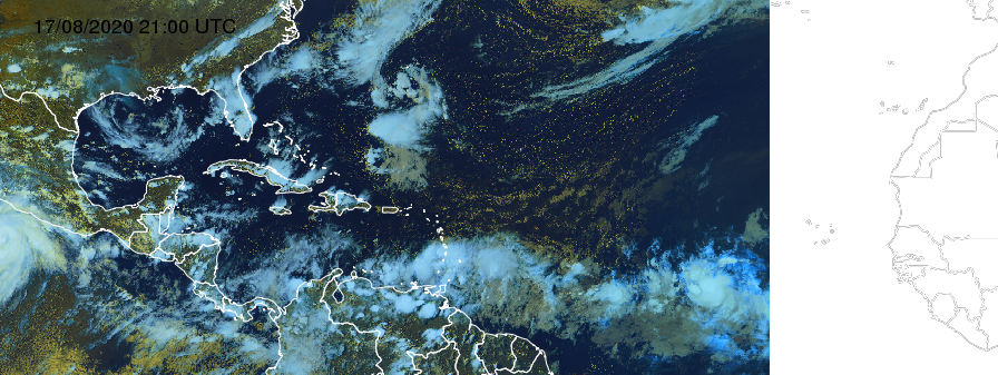    Une onde tropicale traverse la Martinique cette nuit, deux autres sont sous surveillance

