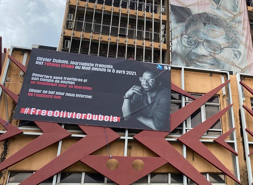     Le journaliste Olivier Dubois, otage depuis 8 mois

