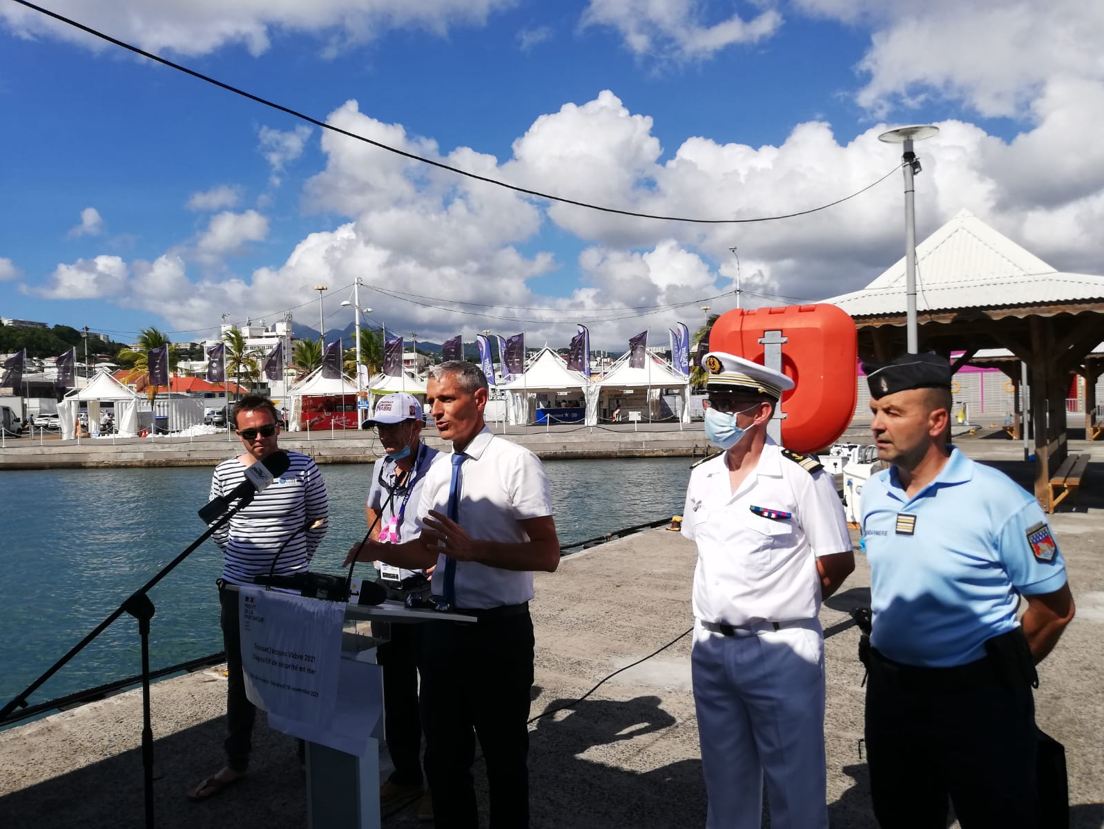 Un important dispositif de sécurité en mer pour l'arrivée de la Transat Jacques Vabre