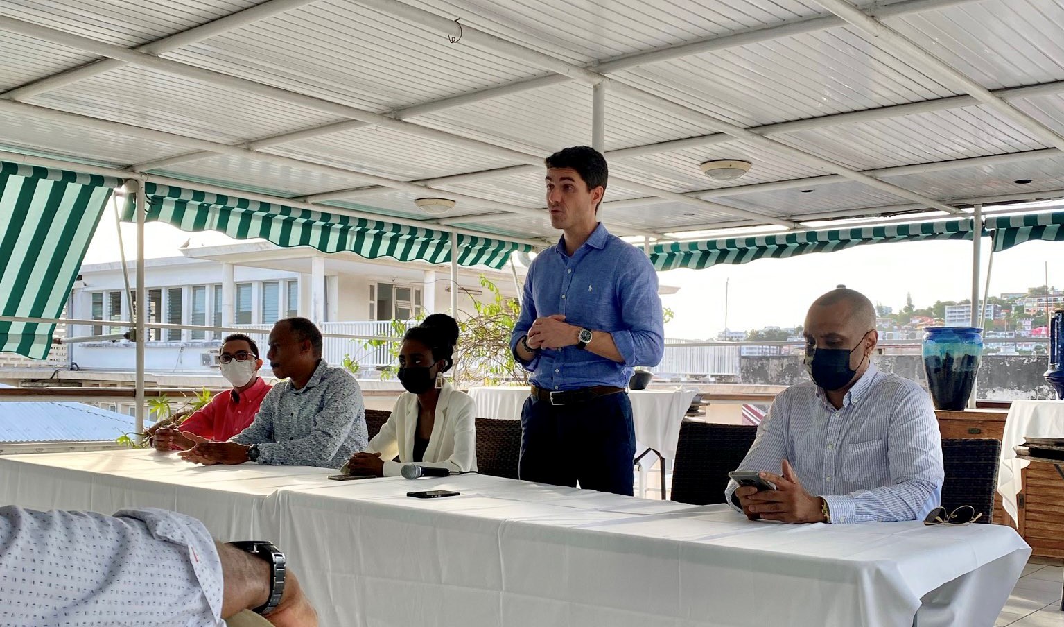     Elections présidentielles : le député Aurélien Pradié des Républicains en visite en Martinique

