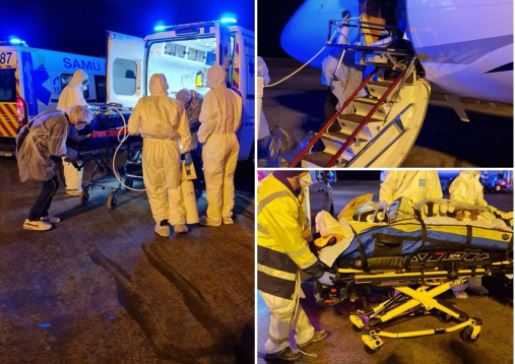     Covid-19 : trois patients martiniquais évacués vers l'hôpital de Limoges


