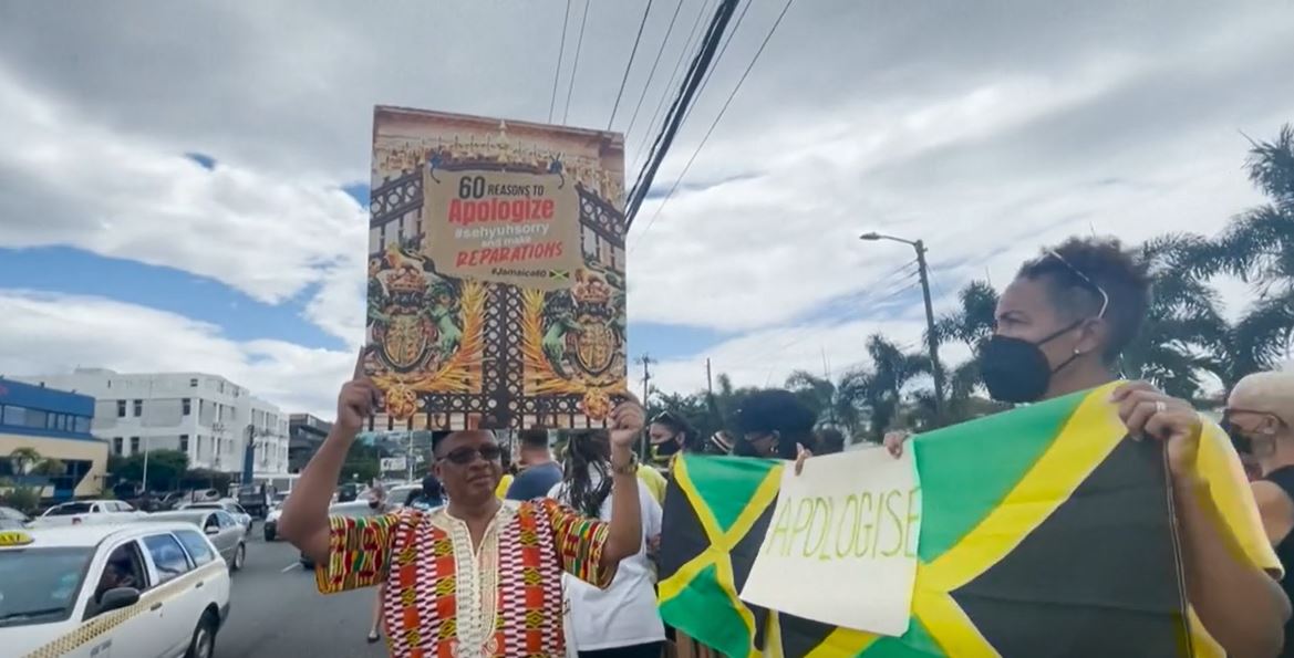     Manifestation en Jamaïque contre la visite de William et Kate

