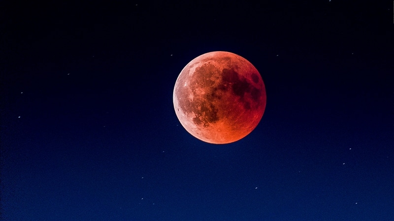     Une lune rouge prévue ce dimanche soir 


