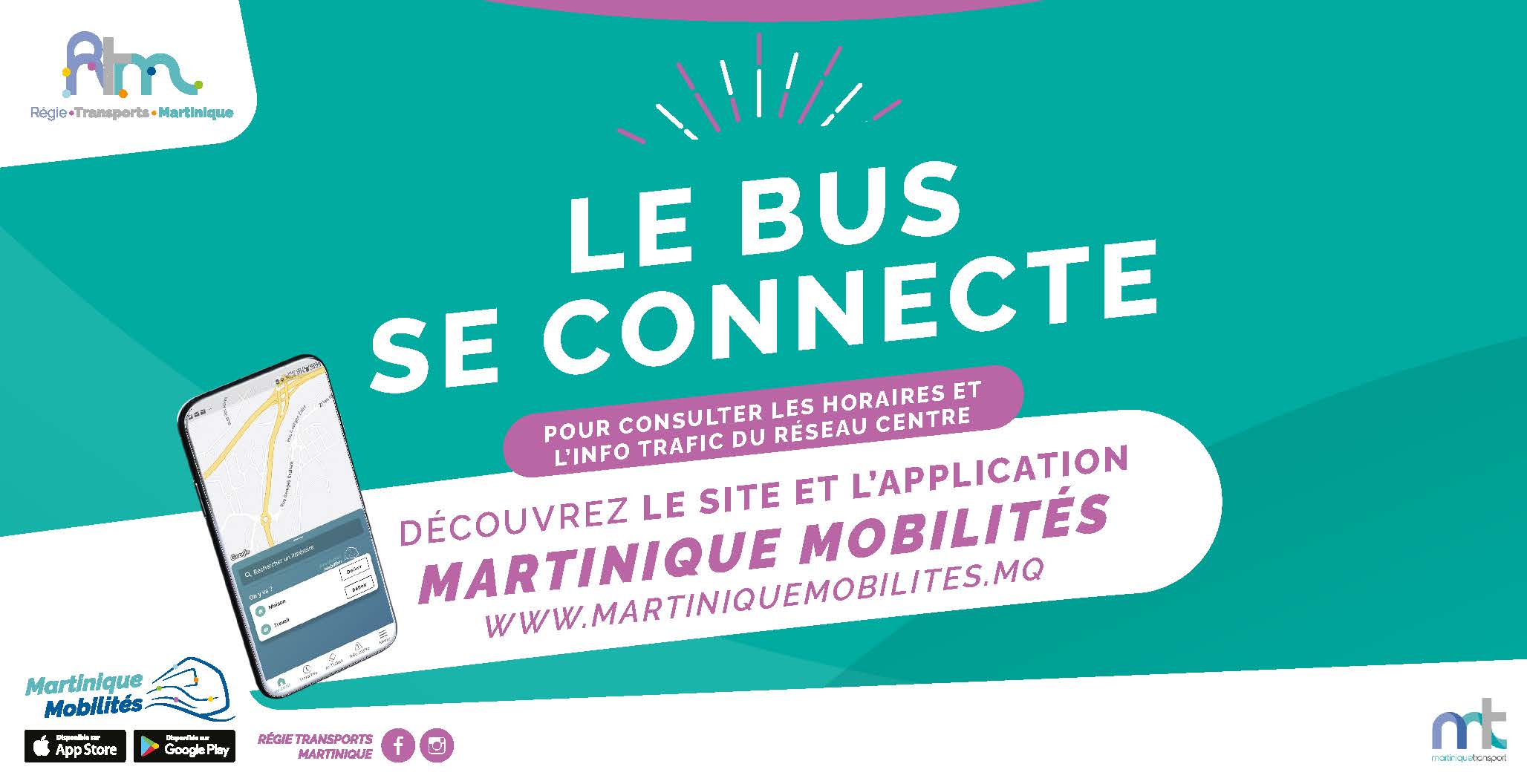     « Martinique Mobilités » : une application de Martinique Transport

