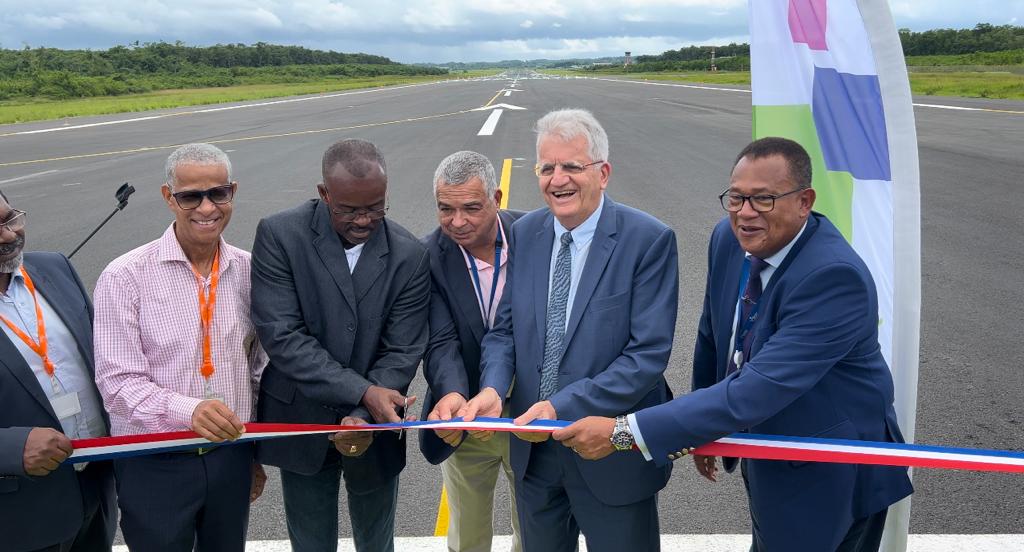     Une nouvelle piste renforcée pour l'aéroport Pôle Caraïbes

