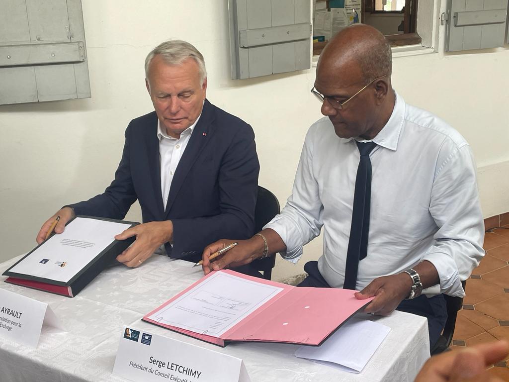     La Collectivité Territoriale de Martinique et la Fondation pour la Mémoire de l’Esclavage s'engagent vers un partenariat

