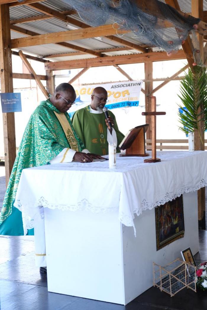 Célébration de la messe en hommage à Christophe Dulème ©YG / RCI Martinique