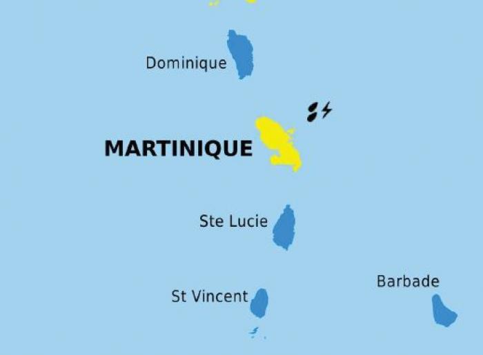    La Martinique en vigilance jaune pour fortes pluies et orages

