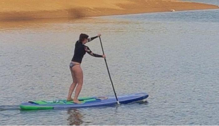     Non, la pratique du paddle n'est pas autorisée sur le barrage de la Manzo

