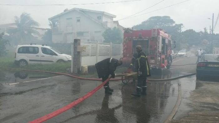     Un incendie s'est déclaré dans une maison au quartier Union au Lamentin

